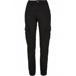 Дамски панталон в черен цвят Urban Classics Ladies Pants