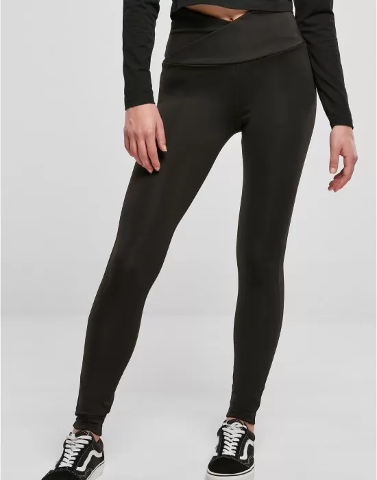 Дамски клин в черен цвят Urban Classics Ladies Leggings, Клинове - Hoodstyle.bg