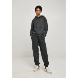 Дамски суичър с качулка в черен цвят Urban Classics Terry Hoody