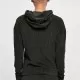 Дамски суичър с качулка в черен цвят Urban Classics Ladies Velvet Hoody, Суичъри - Hoodstyle.bg