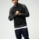Мъжка блуза с реглан ръкави Urban Classics blk/cha, Блузи - Hoodstyle.bg