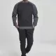 Мъжка блуза с реглан ръкави Urban Classics blk/cha, Блузи - Hoodstyle.bg