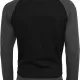 Мъжка блуза с реглан ръкави Urban Classics blk/cha, Блузи - Hoodstyle.bg