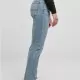 Дамски дънки с ниска талия в син цвят Urban Classics Ladies Denim Pants, Дънки - Hoodstyle.bg