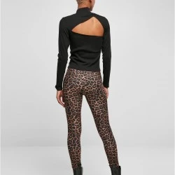 Дамска блуза в черен цвят Urban Classics Back Cut Out