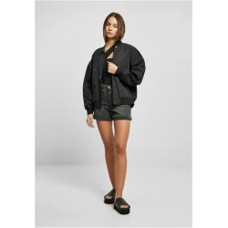 Дамско бомбър яке в черен цвят Urban Classics Bomber Jacket