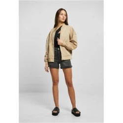 Дамско бомбър яке в бежов цвят Urban Classics Bomber Jacket