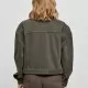 Дамско дънково яке в тъмносив цвят Urban Classics Denim Jacket, Якета - Hoodstyle.bg