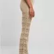 Дамски плетен панталон в бежов цвят Urban Classicss Knit Leggings, Панталони - Hoodstyle.bg