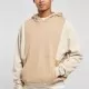 Мъжки суичър с качулка в бежов цвят Urban Classics Hoody unionbeige/softseagrass, Суичъри - Hoodstyle.bg
