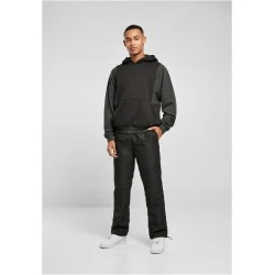 Мъжки суичър с качулка в черен цвят Urban Classics Hoody black/charcoal 