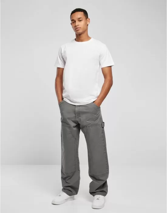 Мъжки широки панталони в сиво Urban Classics Trouser, Панталони - Hoodstyle.bg