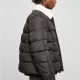 Мъжко зимно яке в черен цвят Urban Classics Sherpa Jacket, Зимни якета - Hoodstyle.bg