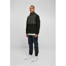Мъжко пухкаво яке в черен цвят Urban Classics Sherpa Jacket