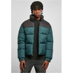 Мъжко зимно яке в зелен цвят Urban Classics Puffer Jacket