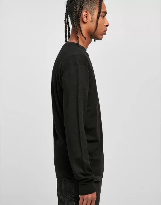 Мъжка плетена блуза в черен цвят Urban Classics, Блузи - Hoodstyle.bg