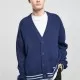 Мъжка плетена жилетка в син цвят Urban Classics, Якета - Hoodstyle.bg