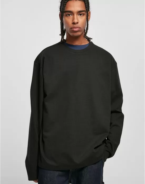 Мъжка блуза в черен цвят Urban Classics black, Блузи - Hoodstyle.bg
