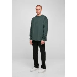 Мъжка блуза в тъмнозелен цвят Urban Classics bottlegreen