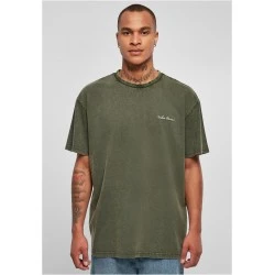 Мъжка широка тениска в цвят маслина Urban Classics Oversized Tee 