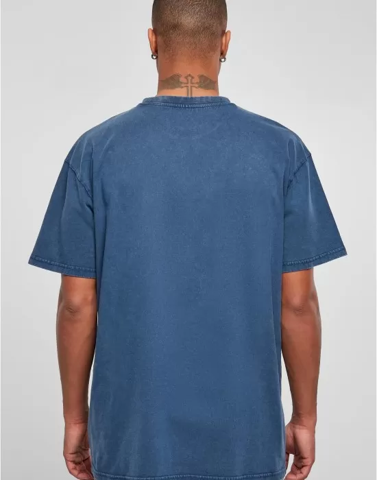 Мъжка широка тениска в син цвят Urban Classics Oversized Tee, Тениски - Hoodstyle.bg