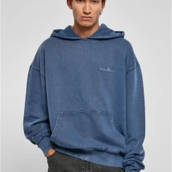 Мъжки суичър с качулка в син цвят Urban Classics Hoody