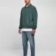 Мъжки суичър с половин цип в зелен цвят Urban Classics Collar Crew, Суичъри - Hoodstyle.bg