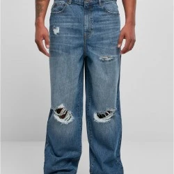 Мъжки широки дънки в син цвят Urban Classics 90s Jeans