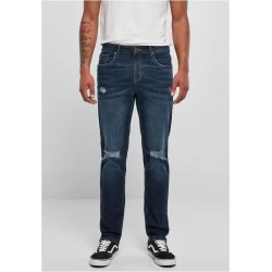 Мъжки дънки в син цвят Urban Classics Distressed Denim