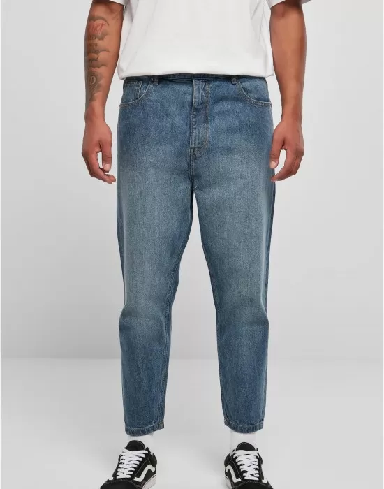 Мъжки дънки в син цвят Urban Classics Jeans middeepblue, Дънки - Hoodstyle.bg