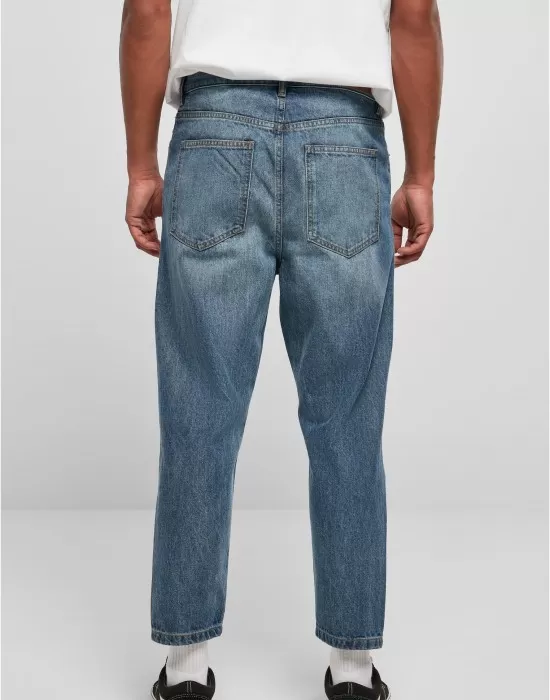 Мъжки дънки в син цвят Urban Classics Jeans middeepblue, Дънки - Hoodstyle.bg