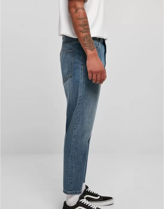 Мъжки дънки в син цвят Urban Classics Jeans middeepblue, Дънки - Hoodstyle.bg
