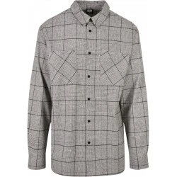 Мъжка дълга карирана риза Urban Classics Long Shirt