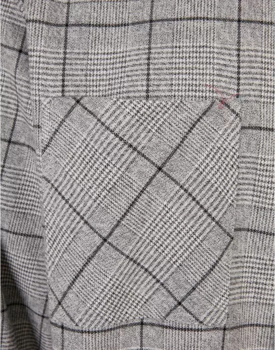 Мъжка дълга карирана риза Urban Classics Long Shirt, Ризи - Hoodstyle.bg