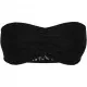 Дамски дантелен топ в черен цвят Urban Classics Ladies Laces Bandeau black, Жени - Hoodstyle.bg