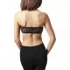 Дамски дантелен топ в черен цвят Urban Classics Ladies Laces Bandeau black, Жени - Hoodstyle.bg