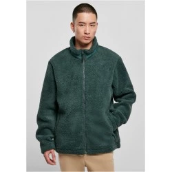 Мъжко пухкаво яке в тъмнозелен цвят Urban Classics Basic Jacket