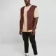 Мъжки елек в тъмночервен цвят Urban Classics Zipped Gilet, Горнища - Hoodstyle.bg