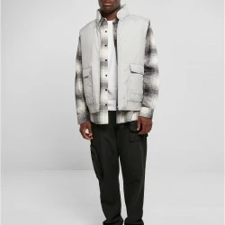 Мъжка грейка в светлосив цвят Urban Classics Clean Puffer Vest
