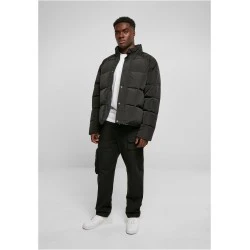 Мъжко яке с широка кройка в черен цвят Urban Classics Puffer Jacket