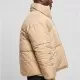 Мъжко яке с широка кройка в бежов цвят Urban Classics Big Puffer Jacket, Зимни якета - Hoodstyle.bg