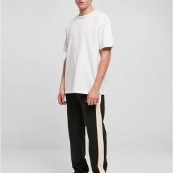 Мъжко долнище в черен цвят Urban Classics Striped Pants