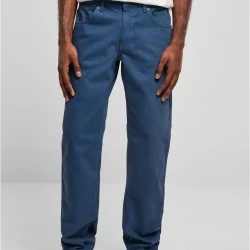 Мъжки дънки в тъмносин цвят Urban Classics Colored Loose Fit
