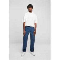 Мъжки дънки в тъмносин цвят Urban Classics Colored Loose Fit