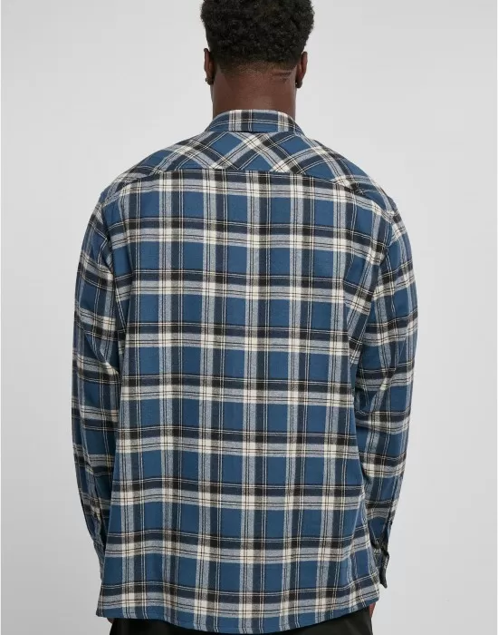 Мъжка карирана риза Urban Classics Shirt, Ризи - Hoodstyle.bg