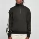 Мъжки суичър с половин цип в черен цвят Urban Classics Troyer, Горнища - Hoodstyle.bg