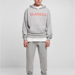 Мъжки суичър с качулка в сив цвят Urban Classics
