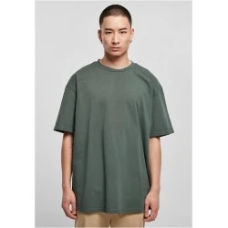 Мъжка тениска в цвят маслина Urban Classics Garment Dye