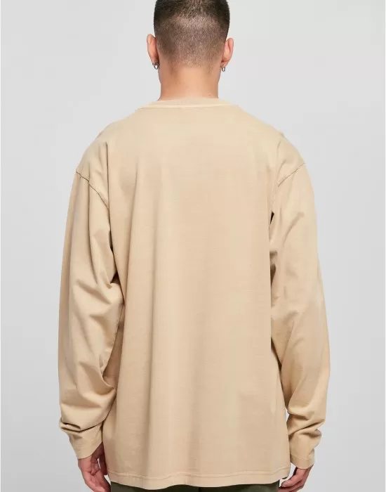 Мъжка дълга блуза в бежов цвят Urban Classics, Блузи - Hoodstyle.bg