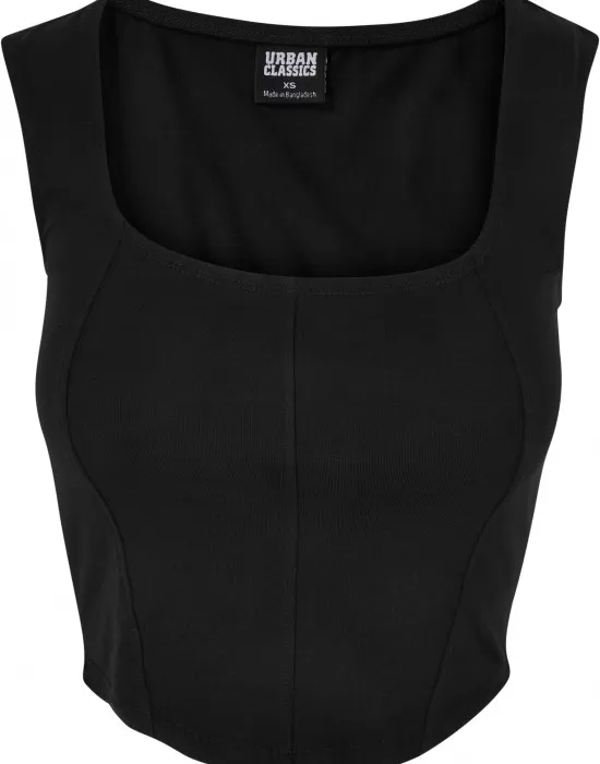 Дамски топ в черен цвят Urban Classics, Топове - Hoodstyle.bg